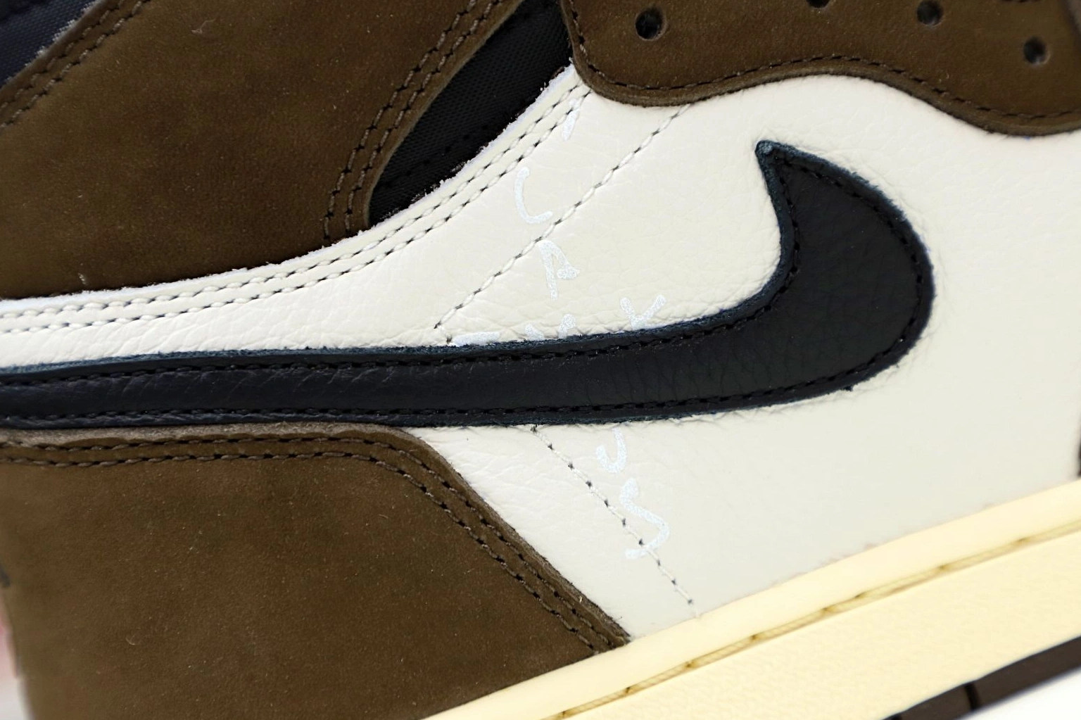 JORDAN X 1 TRAVIS AIR OG RETRO 'MOCHA' SCOTT HIGH 1027